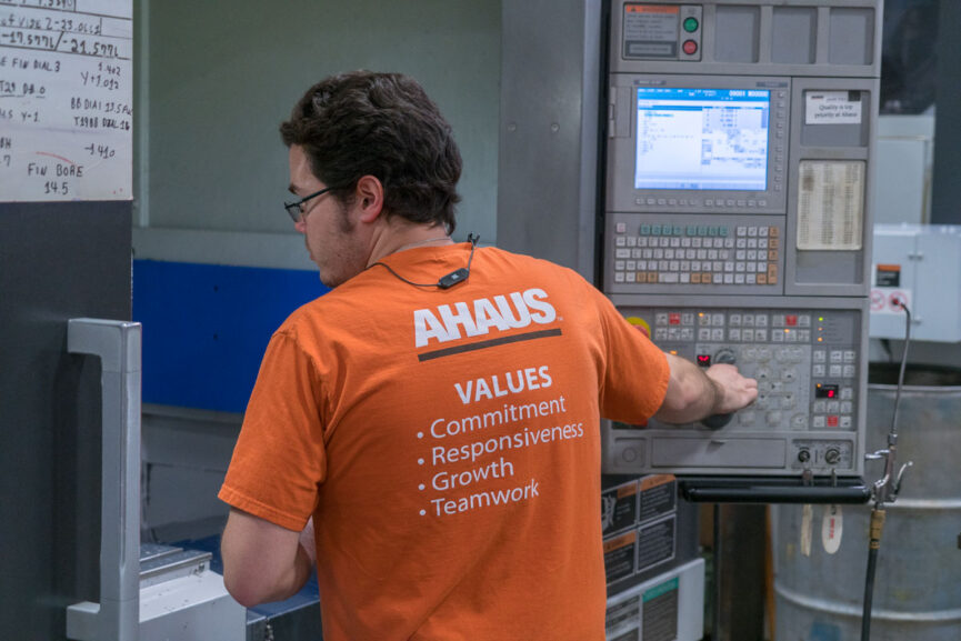 Ahaus engineer working